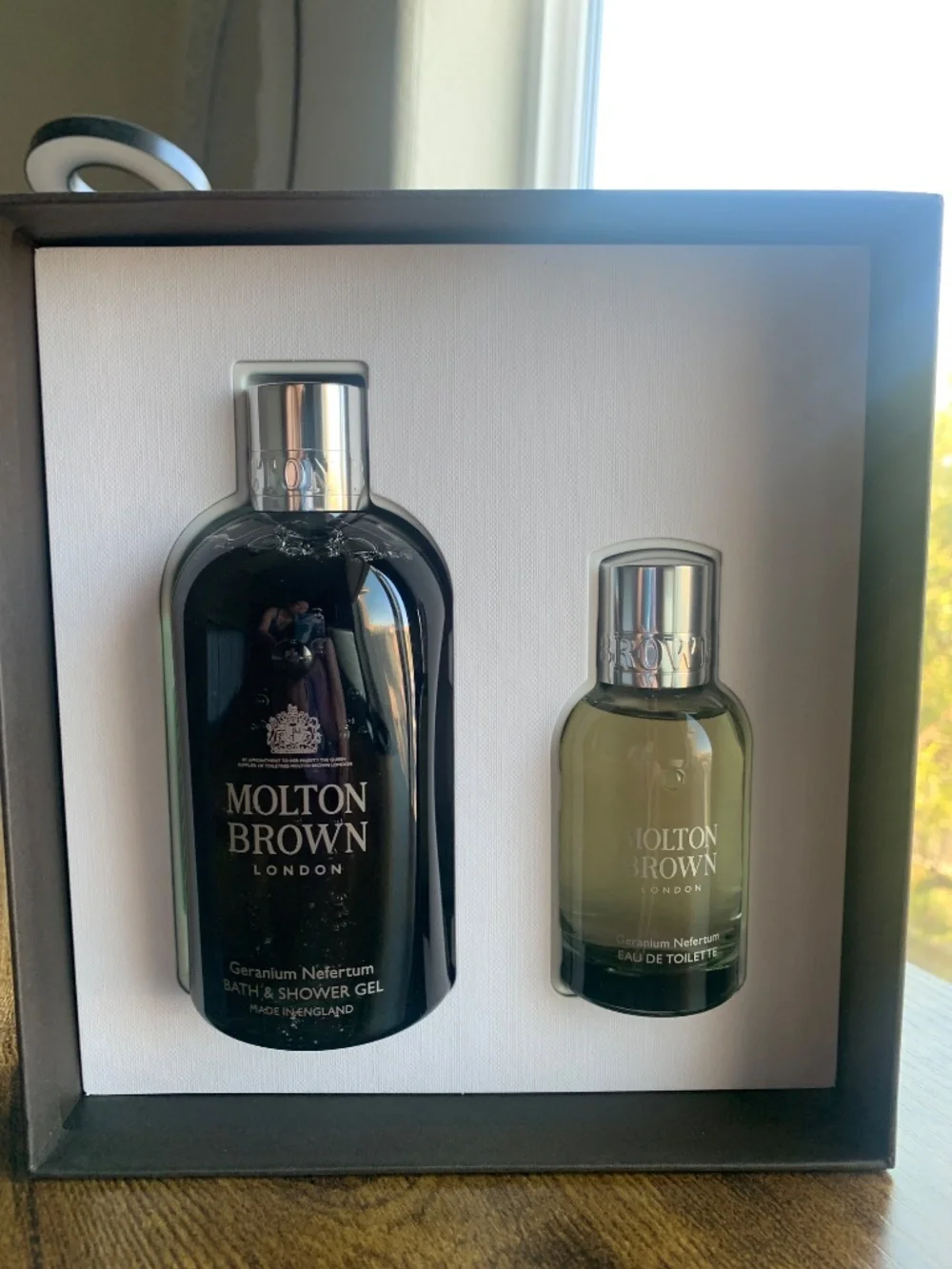 Molton Brown Geranium Nefertum gift set NWT